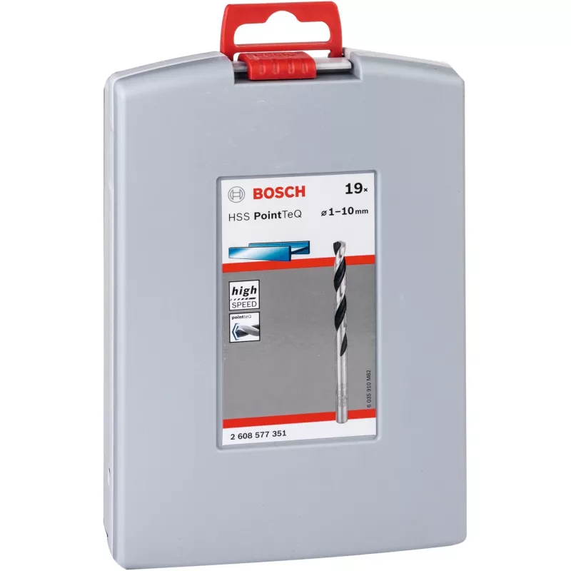 Bosch HSS Twist Drill Bit PointTeQ komplekti