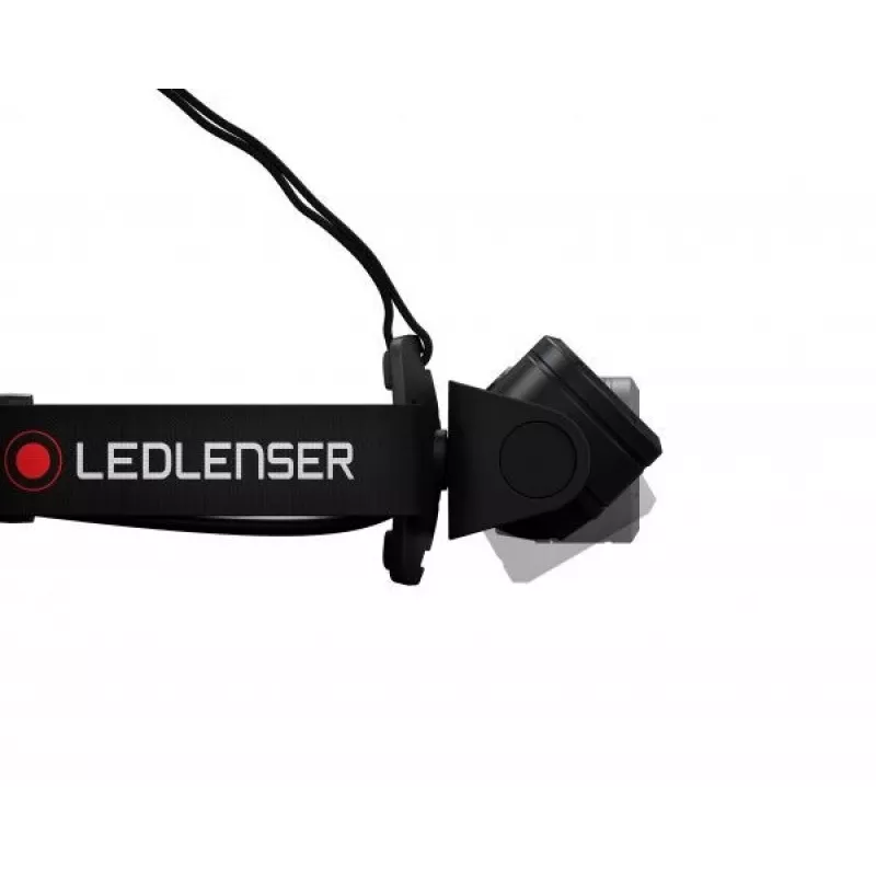 Led Lenser H19R Core melns galvas lentei piestiprināms lukturis