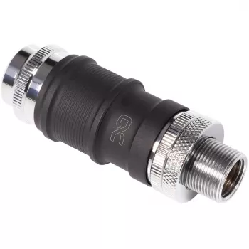 Alphacool Quick Disconnect Set BLH1A IG-IG ar Schott savienojumu – ātrās atvienošanas savienotāju pāris G½/G1/4 pieslēgumiem
