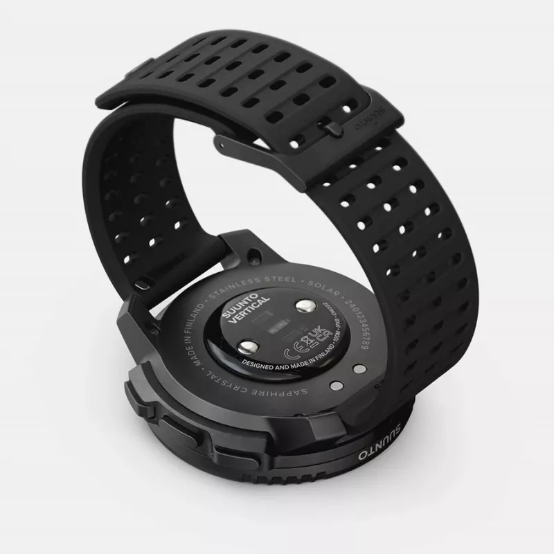 Suunto Vertical Solar 3,56 cm (1,4 inch) Punktmatricas 49 mm 280 x 280 pikseļi Skārienjūtīgs Melns GPS (satelīts)