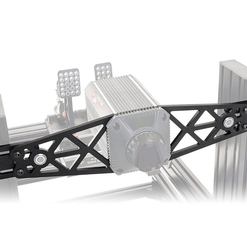 Montāžas kronšteins Asetek SimSports Steel Melns 135x535x168mm