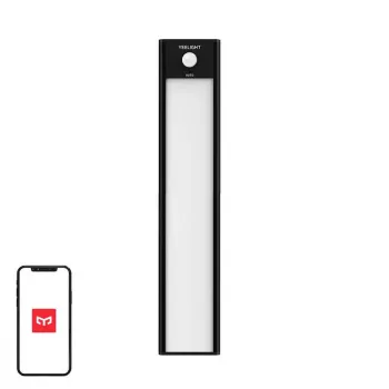 Skapja sensora gaisma Yeelight A20 20 cm 1.2 W — ar baterijām darbināma PIR LED, 100 lm, 4000 K, uzlādējama caur USB-C