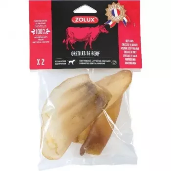 ZOLUX liellopa ausis - košļājamais gardums sunim - 40g