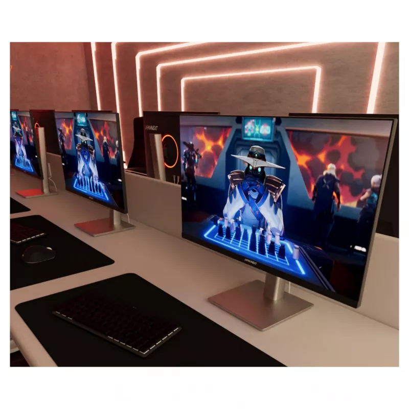 JAPANNEXT JN-I270FHD200F-HSP datora monitors 68,6 cm (27 collas) 1920 x 1080 pikseļi Full HD LED Sudraba