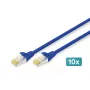 Digitus DK-1644-A-020-B-10 Ethernet Patch Cable Blue
