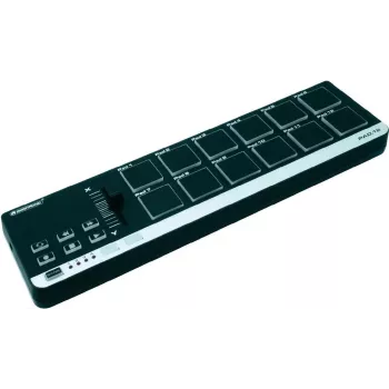 MIDI kontrolieris Omnitronic PAD-12 16 spilventiņi USB — spilventiņu kontrolieris DAW un priekšnesumiem