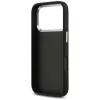 GUESS | Hardcase 4G | Aizmugurējais vāciņš | iPhone 17 Pro Max | Apple | Ekoloģiskā āda/PC/Plastmasa/TPU | Melns