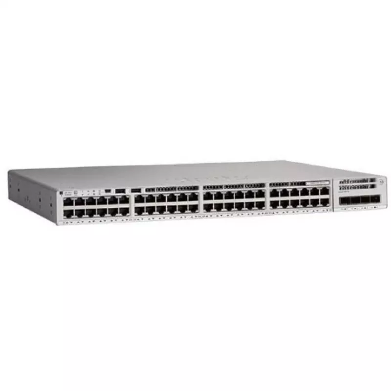 Cisco - Catalyst 9200 - Network Essentials - Slēdzis - L3 pārvaldīts 48 x 10/100/1000, montējams statīvā