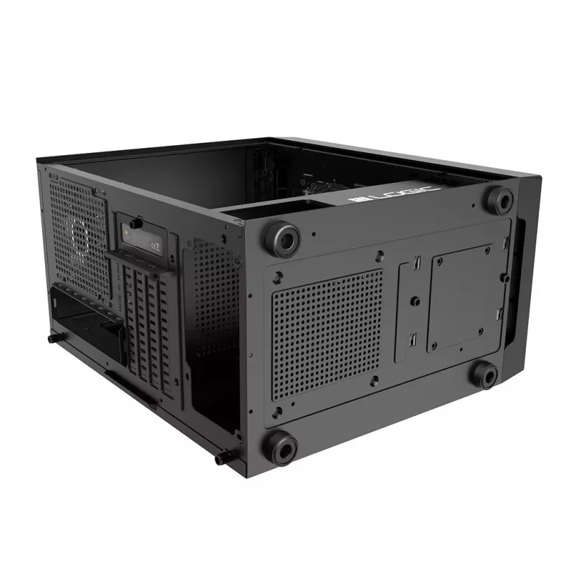 Logic Atos ARGB Mini USB 3.0 Micro Tower korpuss, melns (AM-ATOS-10-0000000-0002)