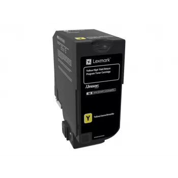 LEXMARK 74C2HY0 Toneris Lexmark 74C2HY0 dzeltens 12 000 lpp. CS725de / CS725dte