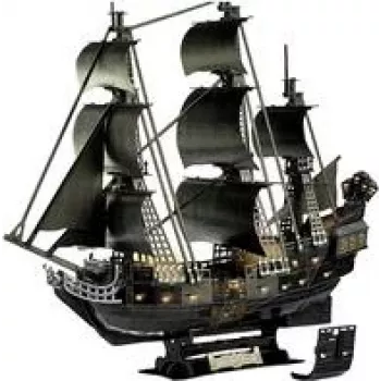 Revell 3D Puzzle Melns Pearl LED Edition 00155 Melns Pearl LED Edition 1 gab. (00155)