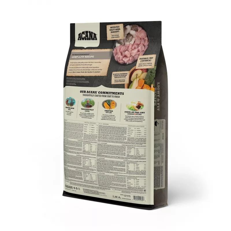 ACANA Heritage Light & Fit suns - 6kg