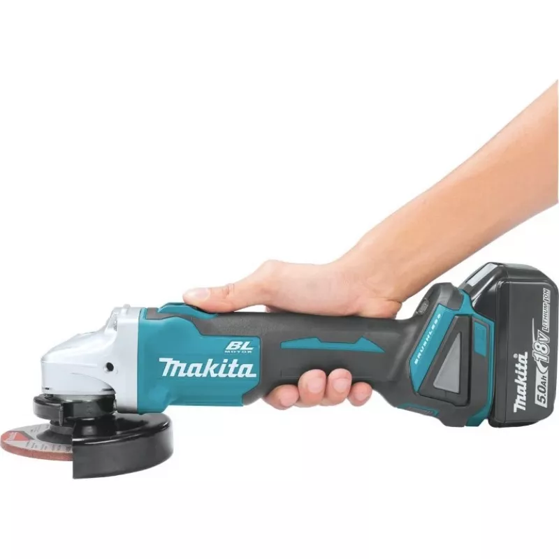 Makita DGA506Z leņķa slīpmašīna 18V (baterija un lādētājs nav iekļauti)