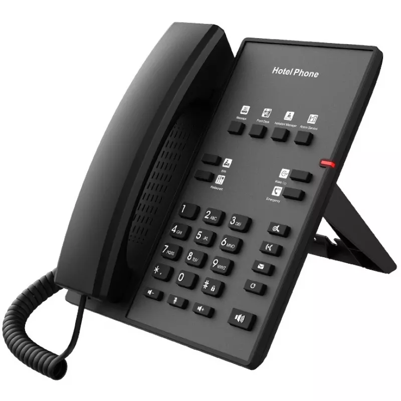IP telefons Fanvil H1 Melns 2 līnijas