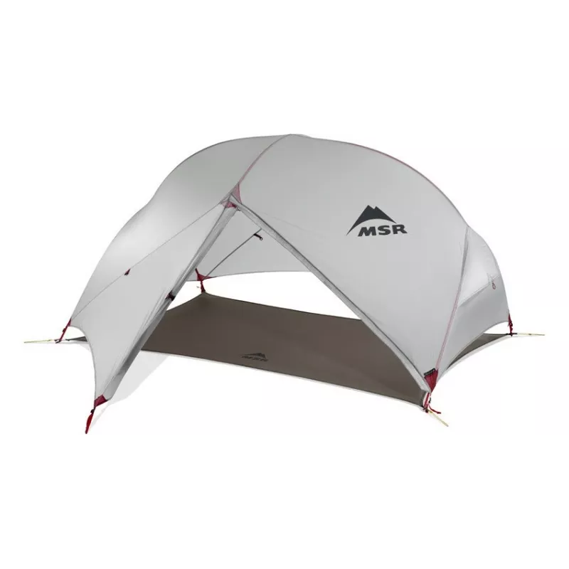 MSR Hubba Hubba NX kupolveida telts 2 personām Sarkans