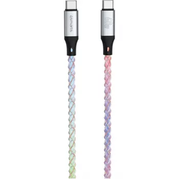 USB kabelis 4smarts 541440 1,5 m USB C daudzkrāsains 4,8 Gbit/s