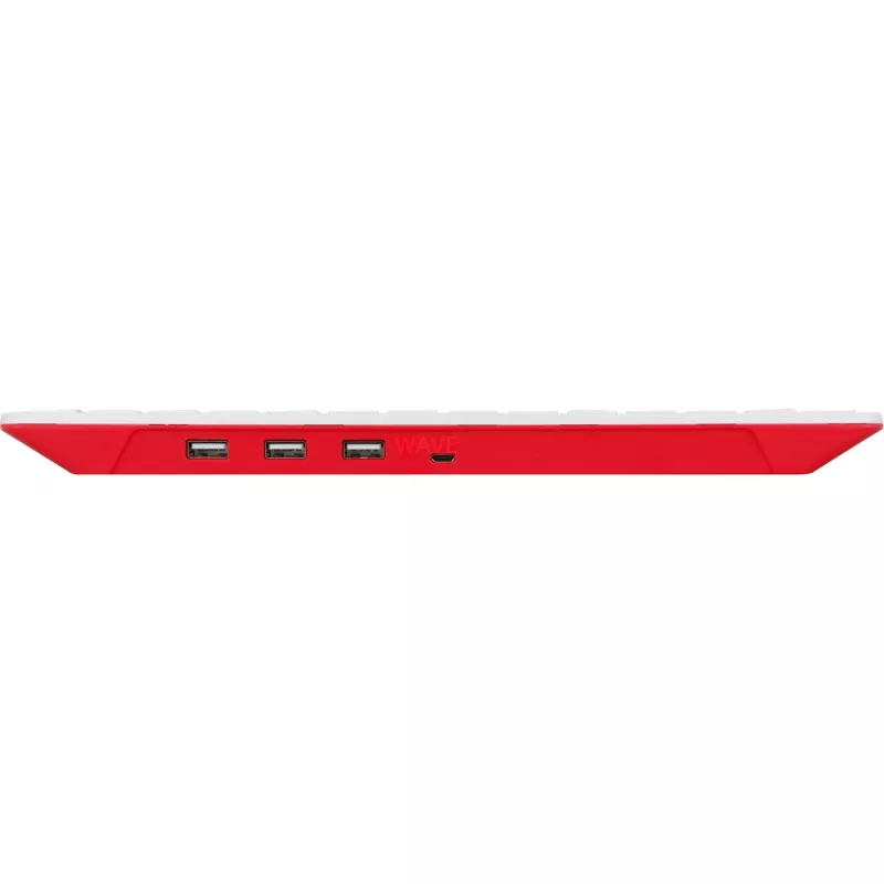Vadu USB tastatūra Raspberry PI tastatūra DE RB-TASTA01W — USB savienojums, vācu izkārtojums