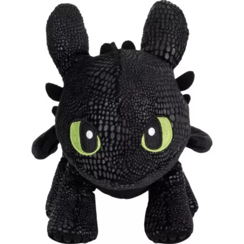 Dragons - Toothless, plīša rotaļlieta 30 cm