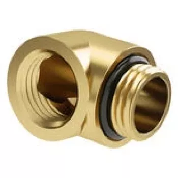 Barrow Adapter 90° G1/4 Male to G1/4 Female TDWT90-B01 GO Gold
