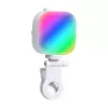 Telesin Ice Cube selfie light ar tālruņa turētāju P5-BGD-03 — kompakta LED aizpildes gaisma un regulējams tālruņa kronšteins