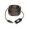 Tripp Eaton Tripp Lite Series 10M USB 2.0 Hi-Speed Active Extension Repeater Cable USB-A M/F 33' 33ft 10 Meter - USB pagarinājuma kabelis - USB (M)