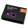 EK Water Blocks EK-Quantum Torque STC 16 kompresijas gredzeni, purpura krāsā, 6 gab.