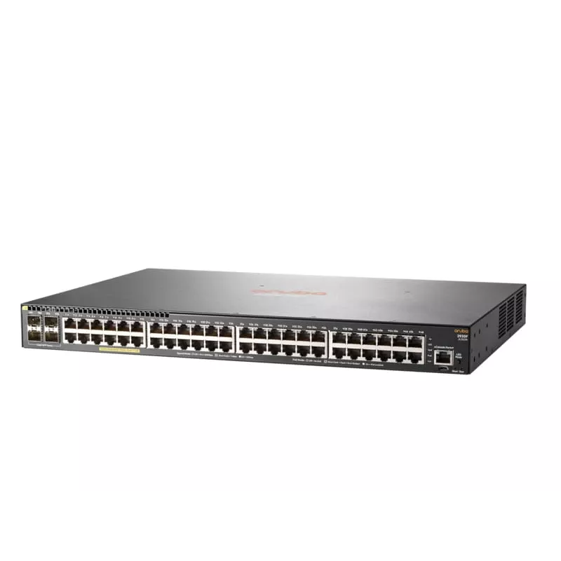 HPE Aruba 2930F 48G PoE+ 4SFP Slēdzis
