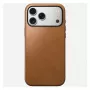 Mobilā tālruņa maciņš Nomad Modern Leather Case Cover iPhone 17 Pro Max, 17,5 cm (6,9 collas), iedeguma krāsa, āda + PC/TPU