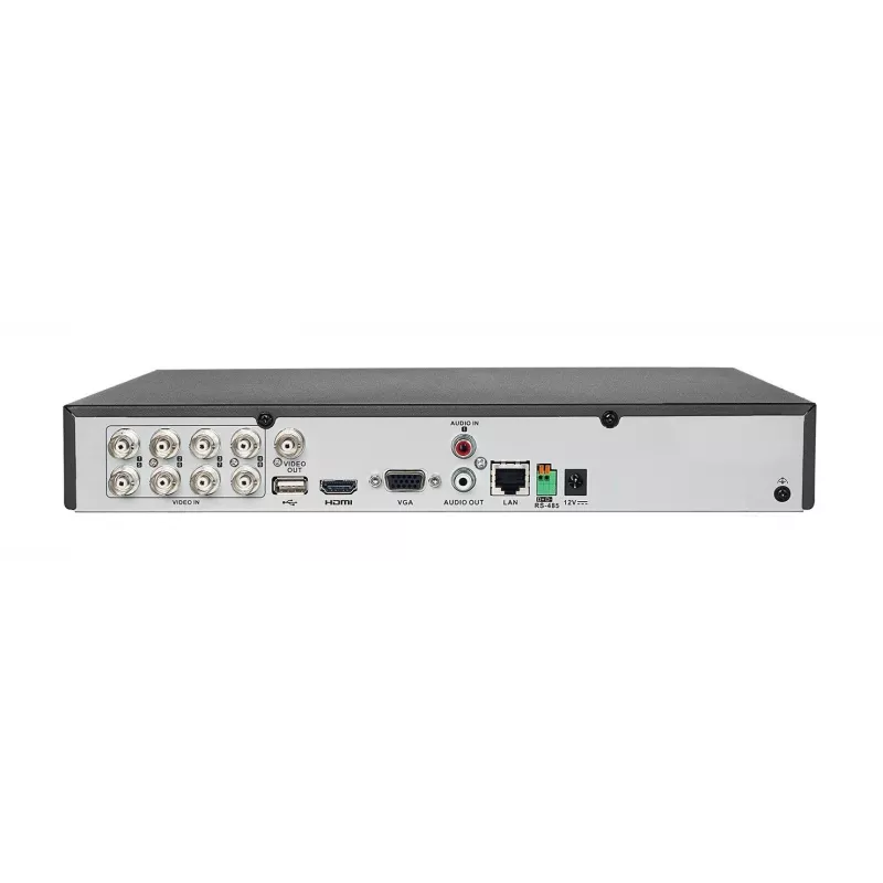 Hikvision Digital Technology iDS-7208HQHI-M1/S 5-in-1 tīkla videoreģistrators, melns