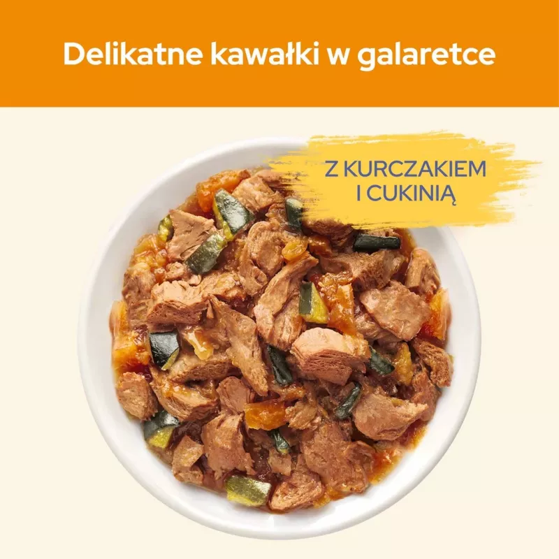 Mitrā kaķu barība Purina Nestlé Adult 1+ 10×85 g — vista, 11,5% olbaltumvielas, 82% mitrums