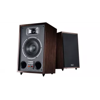 Grīdas kolonna Magnat TRANSPULS 800A 2-ceļu vadu un bezvadu 2×60 W, Bluetooth 5.0, HDMI, melna/brūna