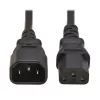 Eaton Tripp Lite sērijas PDU strāvas vads, C13 uz C14 - 10A, 250V, H05VV-F, 5 m (16,4 pēdas)