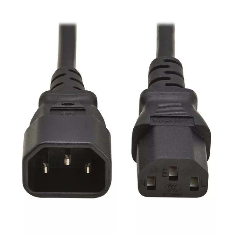 Eaton Tripp Lite sērijas PDU strāvas vads, C13 uz C14 - 10A, 250V, H05VV-F, 5 m (16,4 pēdas)