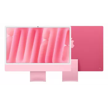 iMac 24 collas: M4 8/8, 16GB, 256GB SSD - Rozā
