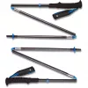 Trekking Poles Distance Z, fitnesa ierīce pelēka, 1 pāris, 120 cm