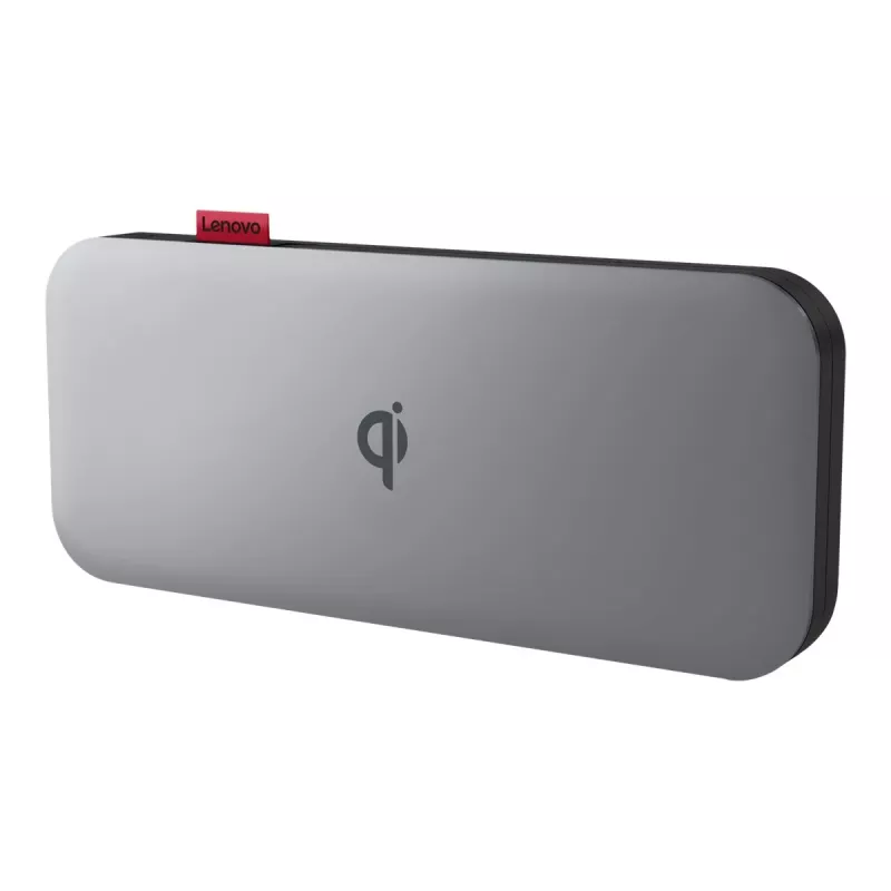 Lenovo 40ALLG1WWW ārējais akumulators litija jonu (Li-Ion) 10000 mAh bezvadu uzlāde melns