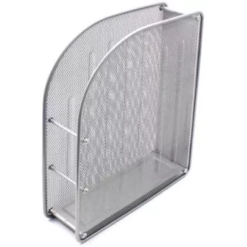 Vertikālā paplāte FORPUS FO30559, perforēts metāls, 7 cm augstums, sudraba