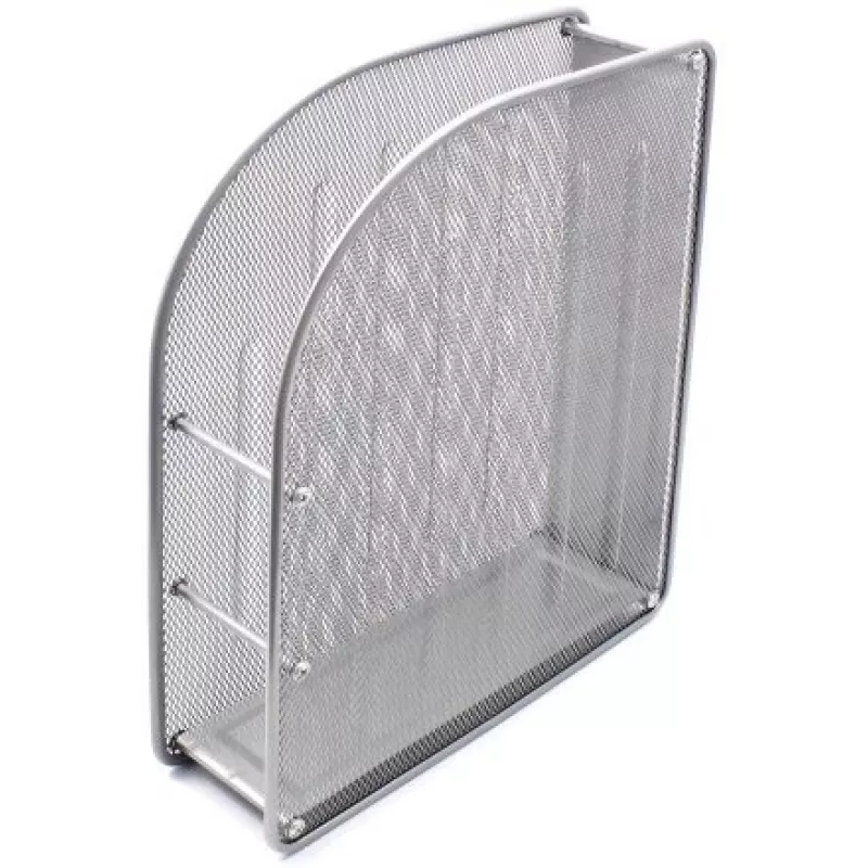 Vertikālā paplāte FORPUS FO30559, perforēts metāls, 7 cm augstums, sudraba