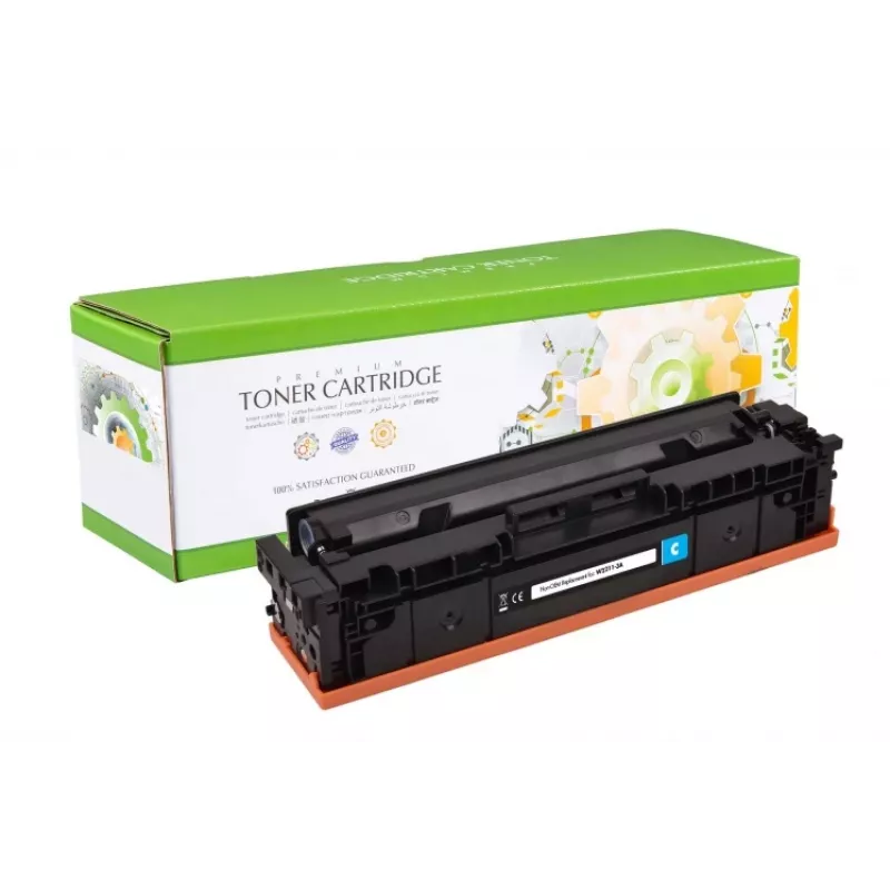 Saderīga Static Control HP 207A (W2211A) tonera kasetne, ciāna
