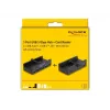 DeLOCK 64285 USB 2.0 Type-A centrmezgls 5000 Mbit/s Melna