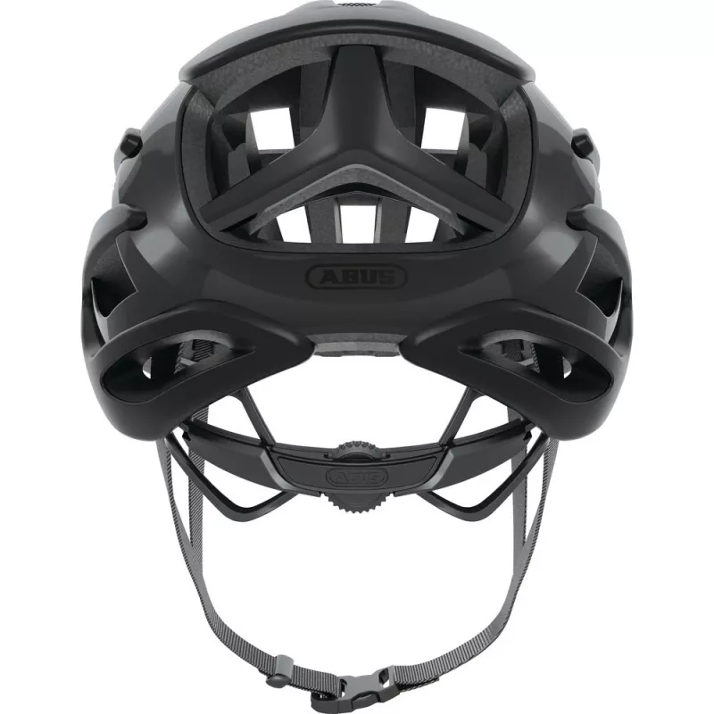 Half helmet ABUS AirBreaker Melns In-mold construction 81720