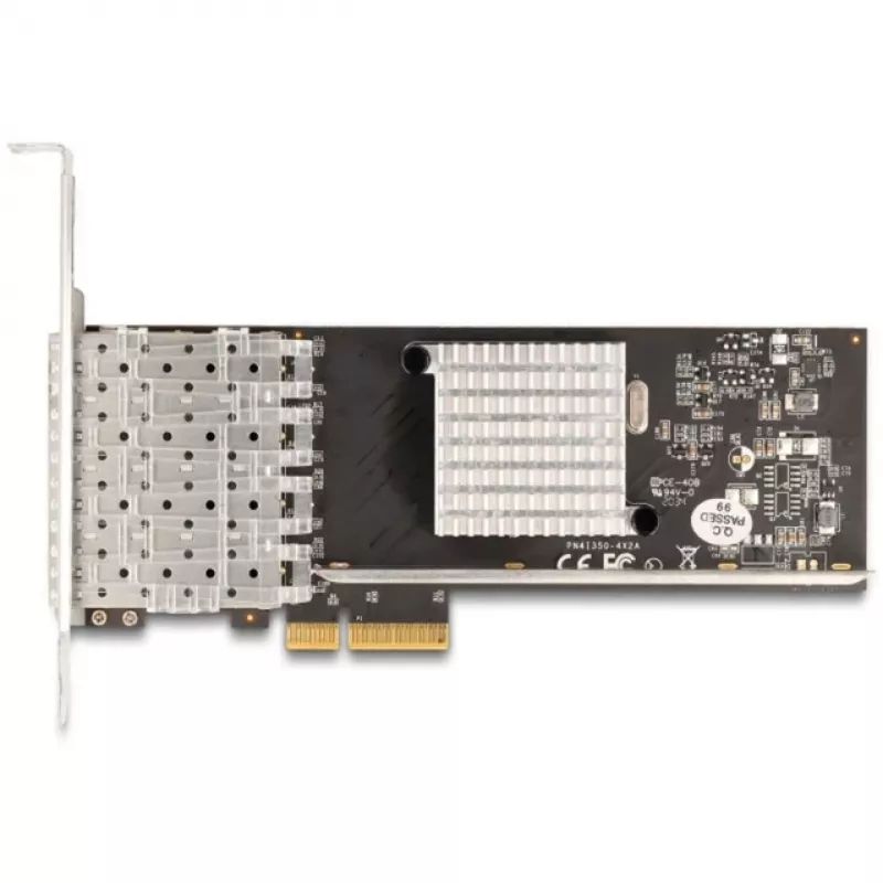 Delock PCI Express x4 karte uz 4 x SFP slots Gigabit LAN i350 (88342)