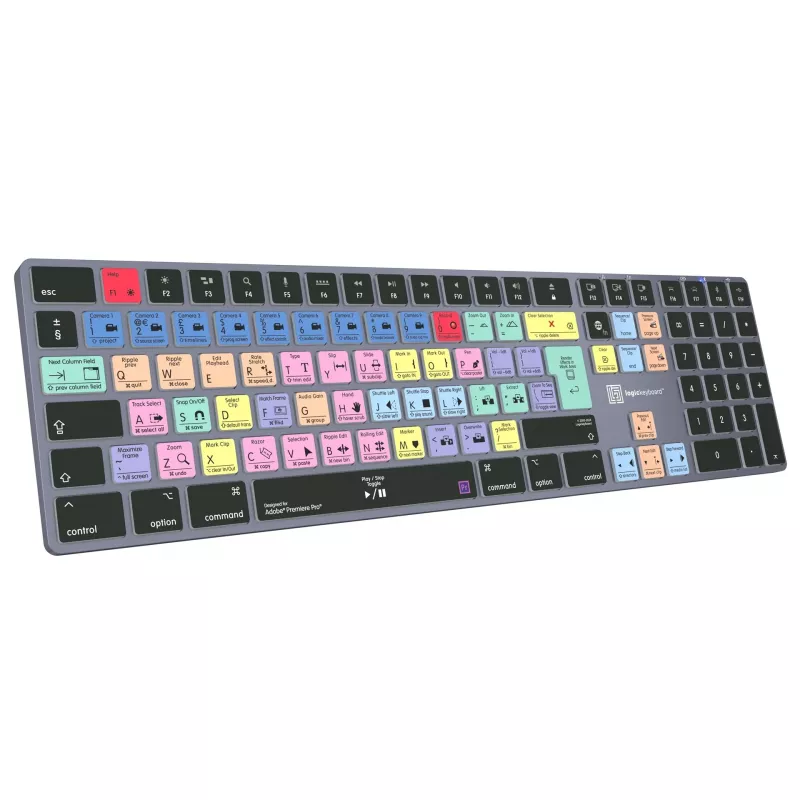 Logickeyboard LKB-PPROCC-TM-UK tastatūra birojam Bluetooth QWERTY angļu pilnizmēra