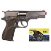 Metāla policijas pistole Pulio GONHER 125/0 155125/0 — metāla rotaļu pistole, modelis 125/0