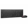 Lenovo bezvadu tastatūra un pele melnā krāsā