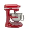 KitchenAid 5KSM60SPXEER stacionārais mikseris 375 W pelēks, sarkans, nerūsējošais tērauds