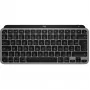 Logitech Master Series MX Keys Mini for Mac - tastatūra - kompakta - aizmugurējais apgaismojums - bezvadu - Bluetooth LE - AZERTY - franču - Space-pelēka (920-012646)