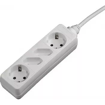 Hama 00121921 pārsprieguma aizsargs balts 4 maiņstrāvas kontaktligzdas 230 V 1,4 m