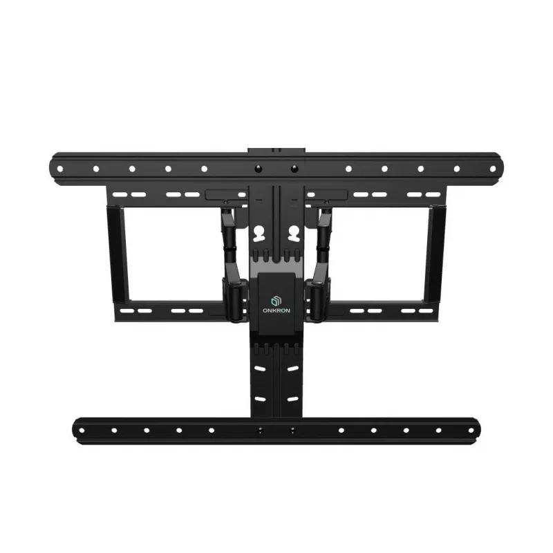 TV grīdas statīvs ONKRON SM6-B 32–90 collu ekrāniem, 50 kg nestspēja, VESA 200x200–600x400, slīpums -10–5°, pagriešana 40°
