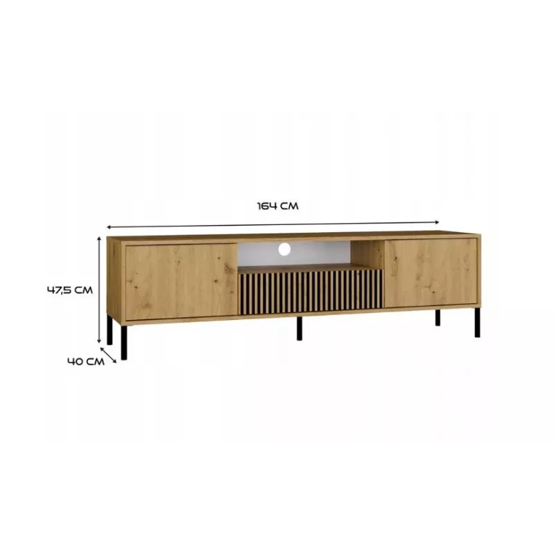 RTV KAMARO 160 plāns/GŁ ARTISAN OAK
